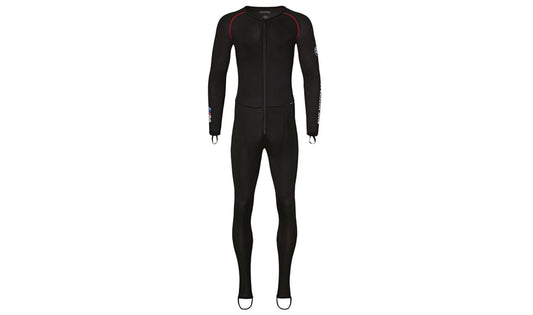Traje interior de una pieza RR hombre negro talla S OEM 76238504230 válido para motos BMW. Original BMW Motorrad.