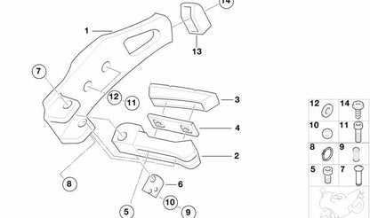 Self -Perforant Screw OEM 07119900439 für BMW E38. Original BMW.