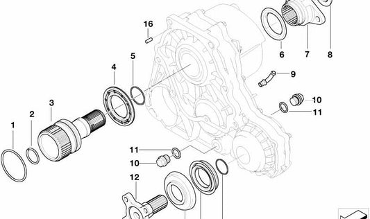 O-Board 27137531662 pour BMW E46, E60, E61, E63, E64, E65, E66, E67, E70, E71, E83, E84, E89, F01, F02, F06, F07, F10, F11, F12, F13, F13 , F13, F15, F15, F16, F25, F26, F85, F86. BMW d'origine.