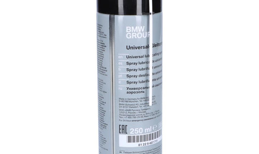 Universal Lubricating Spray OEM 81229407711 for BMW R50, R52, R53. Original BMW.