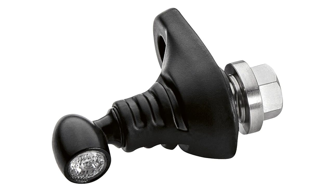 Mini intermitentes LED delanteros OEM 77515A1A282 para motos BMW R 18 B, R 18 Transcontinental. Original BMW Motorrad.