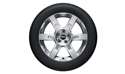 Juego de llantas y neumáticos de invierno 18" diseño Asteroid Spoke 944 con Pirelli Cinturato para MINI Countryman U25 {C11, C12, C72, D61, D62, E41, E42, S ALL421, S ALL422, SE ALL451}. Original MINI. OEM 10026521B.