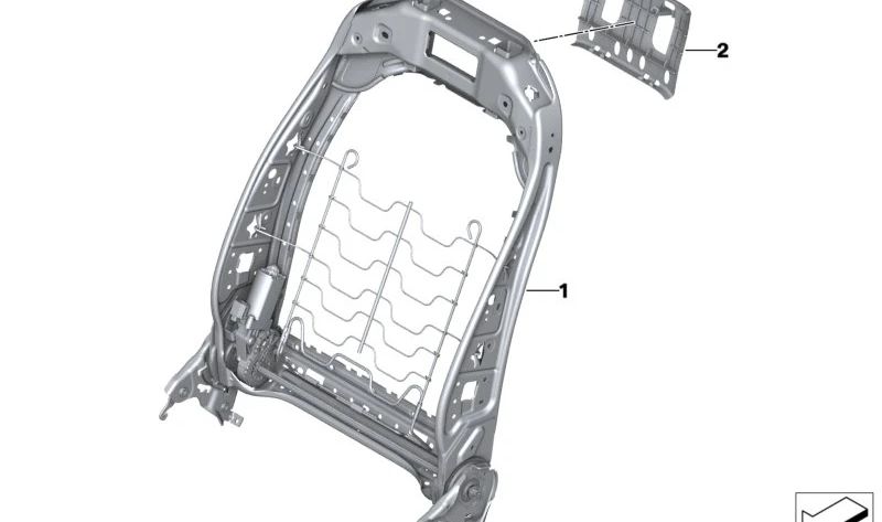 Aislante de cabeza OEM 52107431545 para BMW G20, G20N, G21, G21N, G28, G28N, G26, G26E, G26F, G26N, F97, F97N, G01, G01N, G08, G08E, G08F, G08N, F98, F98N, G02, G02N, G07, G07N. Original BMW.