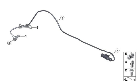 Soporte de conexión por enchufe OEM 61137713658 para motos BMW R 1300 GS, R 1250 GS, R 1250 RT, F 750 GS, F 850 GS, F 900 XR, C 400 GT, C 400 X, CE 04... y más. Original BMW Motorrad