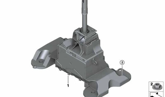 Selector de marchas OEM 61317950472 para BMW X1 F48 {xDrive20d, sDrive16d, sDrive18d} con caja manual o automática. Compatible con modelos fabricados entre 2017 y 2022. Original BMW.