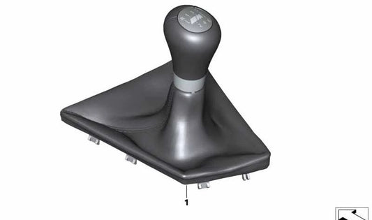 Bouton de changement de cuir avec BMW G87, G80, G82. BMW d'origine.