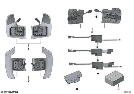 HOD CONTROL UNIT FOR BMW G42, G20, G20N, G21, G21N, G28, G80, G81, G22, G23, G26, G82, G83, F90N, G30, G30N, G31, G31N, G38, G38N, G32, G32N, G11 , G11n, G12, G12N, F91, F92, G14, G15, G16, F97, F97N, G01, G01N, G08, G08N, F98, F98N, G02, G02N, F95,