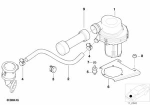 Boquilla para sistema de reducción de emisiones OEM 11721432886 para BMW Z3 E36. Original BMW.