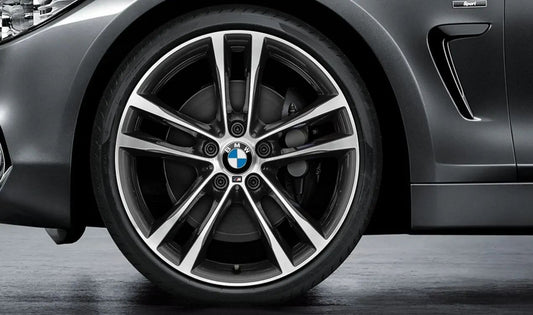 M alloy wheels Doppelspeiche 598 for BMW 3 Series F34, F34N (OEM 36117847544). Original BMW