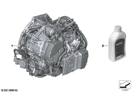 DoppelkupplygsgetRiebe per BMW 2 U06, x1 U11 (OEM 28005B15076). BMW originale