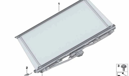 Rechtsschutzabdeckung für BMW 5 F90 -Serie, G30, G38 (OEM 51467419498). Original BMW