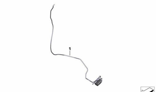 Cable de conexión E-Call OEM 61128404344 para motos BMW F750GS, F850GS, F800GS, F900GS... y más. Original BMW Motorrad.
