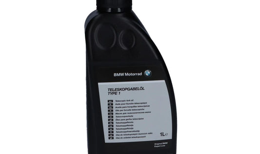Aceite para horquilla telescópica OEM 31429062158 para motos BMW R1200GS, F800GS, R1150RT... y más. Original BMW Motorrad.