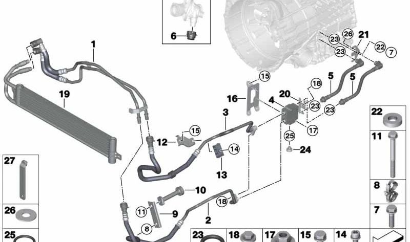 Llave de inserción OEM 83302455997 para BMW {F20, F21, F22, F23, F30, F31, F32, F33, F34, F36, F10, F11, F07, F06, F12, F13, G30, G31, G32, G11, G12, X1, X3, X4, X5, X6, i3, i8}. Original BMW.