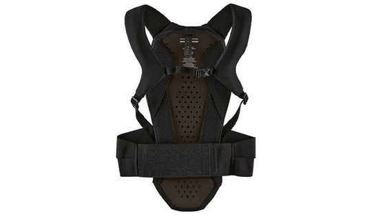 Back protector with braces OEM 76417109670 for BMW Motorrad {all models, universal}. Original BMW Motorrad. Ideal for motorcycle, easy to put, breathable, washable, and adjustable to the body.