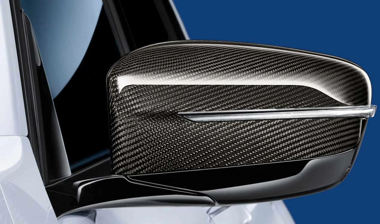 Carcasa retrovisor izquierdo en carbono OEM 51162462825 para BMW G20, G20N, G21, G21N, G28, G28N, G22, G22N, G23, G23N, G26, G26E, G26F, G26N, G42. Original BMW.