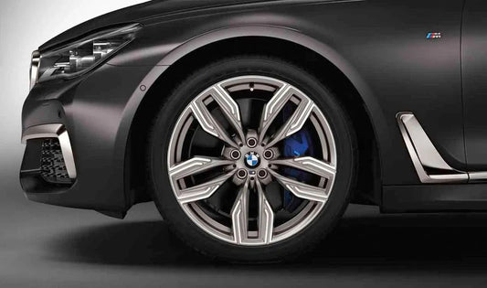 Alloy wheel M Double Spoke 760 for BMW 7 Series G11, G11N, G12, G12N (OEM 36118047257). Original BMW
