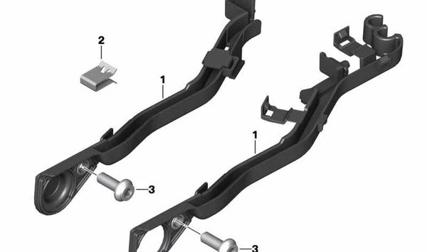 Conducto para cables caja de cambios OEM 12529467239 para motos BMW R 1200 GS, R 1250 GS, R 1200 RT, R 1250 RT, R 1200 RS, R 1250 RS… y más. Original BMW Motorrad.