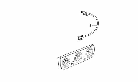 Welle Klappenstellung for BMW Series 3 E36 (OEM 64111387946). Genuine BMW