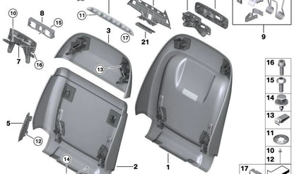 Módulo LED OEM 63319240765 para BMW F07, F10, G30, G31, F01, F02, F04, F15, G05, F85, F16, G06, F86, G07. Original BMW.
