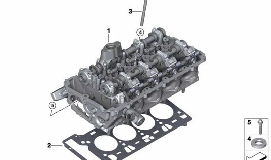 Collaficato con Valve Train OEM 11122906618 per BMW G30, G11, G12. BMW originale.