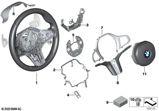 Steering wheel connection cable for BMW G42, G20, G20N, G21, G21N, G22, G23, G26, G29 (OEM 32309503650). Original BMW