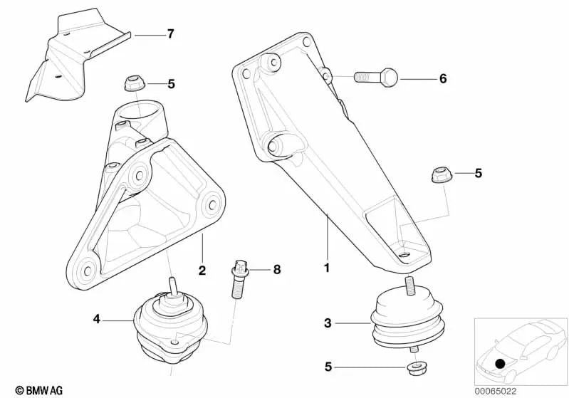 Left side window regulator for BMW E46, E83 (OEM 22116750853). Original BMW