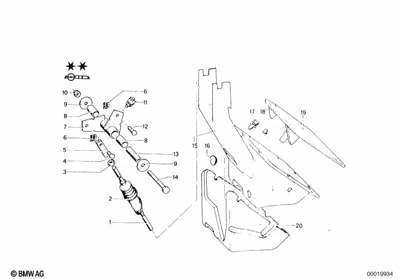 Tubo para BMW E46, E53, E70 (OEM 35211101049). Original BMW