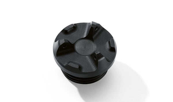 Juego de tapones de llenado de aceite OEM 77125A68EE3 para motos BMW R1300GS, R1300GS Adventure, S1000R, M1000RR... y más. Original BMW Motorrad.