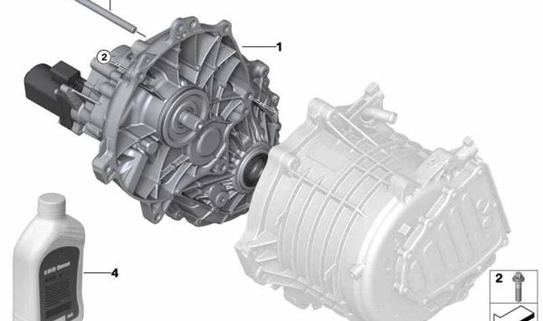 Tornillo ASA OEM 07129908662 para BMW I12, I12N, I15. Pieza original BMW. Ideal para fijaciones específicas del sistema de transmisión.