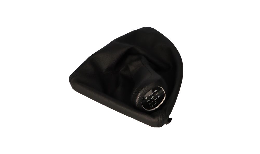 Pomo de cambio con funda de cuero sintético OEM 25117570506 para BMW E81, E82, E87, E88. Compatible con modelos manuales y automáticos. Original BMW.