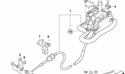 Cambio Steptronic para BMW Serie 5 E60, E61, Serie 6 E63, E64 (OEM 25167522144). Original BMW