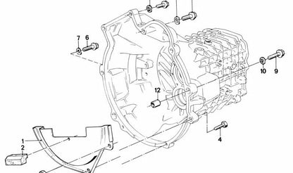 Tornillo ASA para BMW E30, E46, E28, E34, E60N, E24, E23, E32 (OEM 23001434691). Original BMW