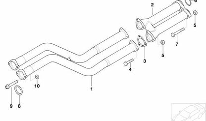 FLAT BOARD OME OEM 18307830674 FOR BMW E36, E46, Z3, E85, E86. Original BMW.