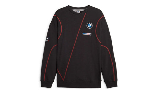 Sudadera cuello redondo PUMA Motorsport talla XL color negro OEM 62102701XL. Válido para BMW.