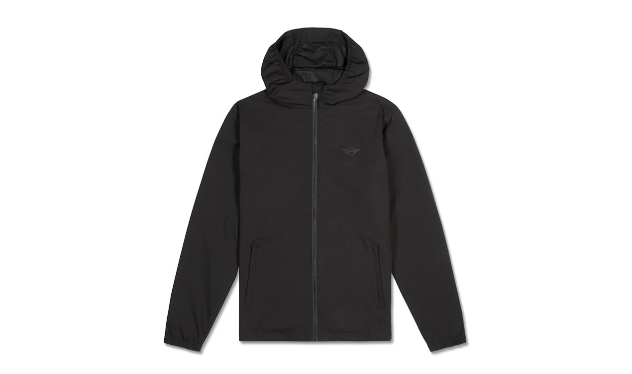 Chaqueta para hombre MINI Wordmark negra talla XXL con capucha OEM 80145B54F24 válido para MINI Original MINI