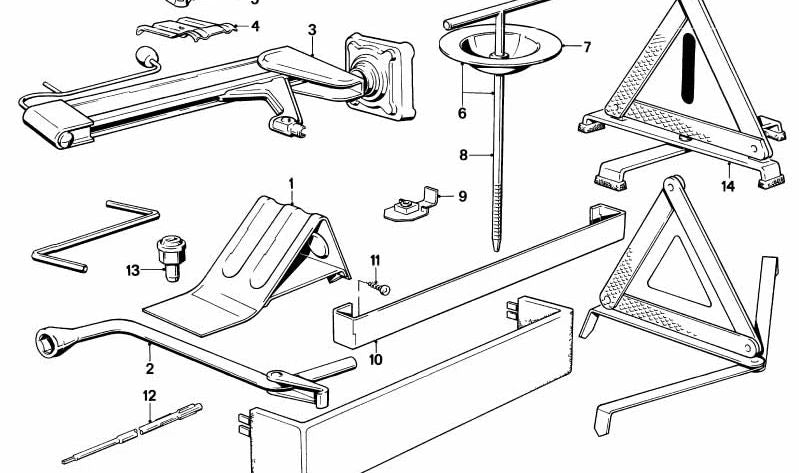 Soporte (Halter) original BMW OEM 71121119885 para modelos E23. Compatible con todos los modelos BMW Serie 7 E23.