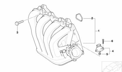 Junta tórica (O-Ring) OEM 13627515272 para BMW {E81, E82, E87, E88, E46, E90, E91, E92, E93, E60, E61, F10, F11, F18, E63, E64, E65, E66, F01, F02, E84, E83, F25, E53, E70, E85, E86, E89} y MINI {R50, R52, R53}. Original BMW y MINI.