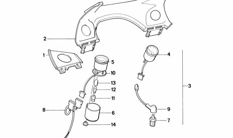 Zentralbeschichtung OEM 46631453939 für BMW K100 RS, K100 RT, K75 RT ... und mehr. Originaler BMW Motorrad.