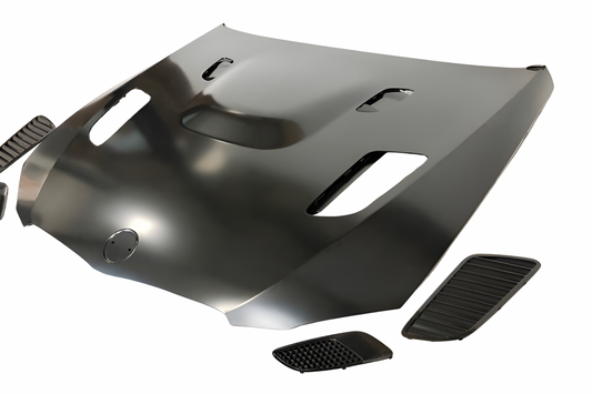 Capot BMW E92 / E93 10-13 LCI Look M3 GTR Métal