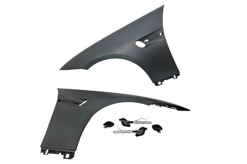 Capot Et Ailerons BMW E92 / E93 Look M3 ´06-14 Clignotant Led Noir