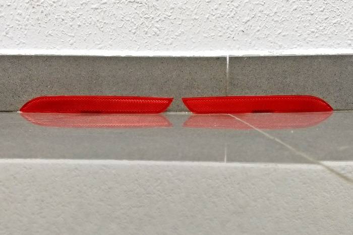 Catarifrangenti paraurti posteriore BMW F30-F31 Look M-Tech