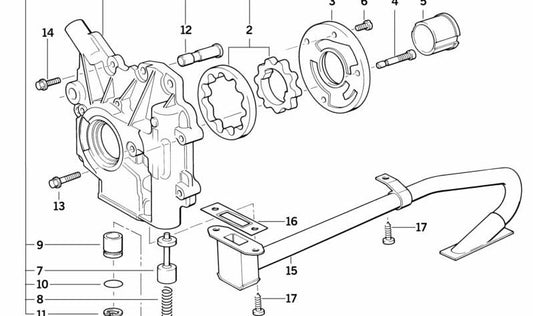 Tubo de admissão OEM 11412243405 para BMW E34 525TD/TDS e E38 725TDS. Compatível com os motores a diesel M51. BMW original.