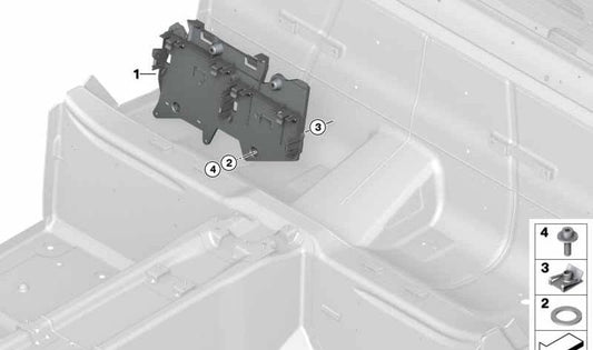 Arandela OEM 07147375393 para BMW i12 (i8) y BMW Motorrad SK60 (HP4 Race). Compatible con modelos: i12 i82Z21, i82Z22, i82Z41, i82Z42; i15 i82Z61, i82Z62; y SK60 0E31A. Original BMW y BMW Motorrad.