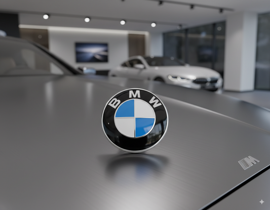 BMW 82 -mm -Logo -Emblem (Motorhaube oder Koffer). Original BMW