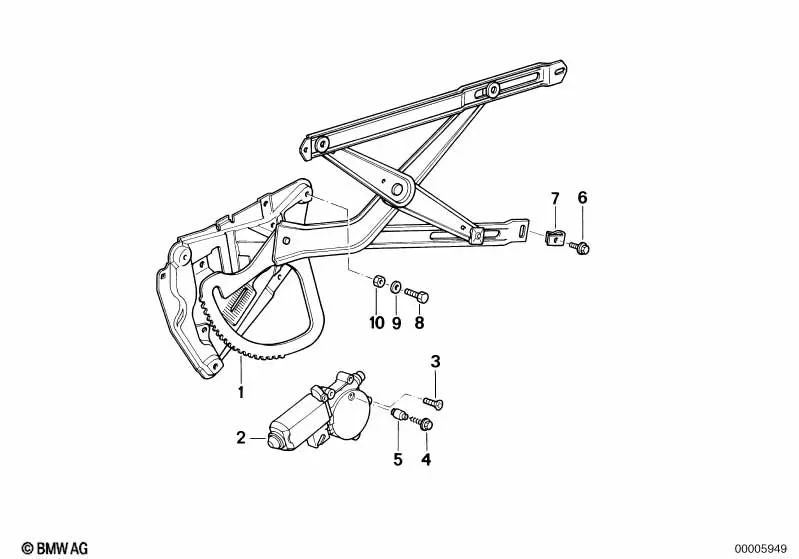 Spacer for BMW Series 8 E31 (OEM 51338108293). Genuine BMW