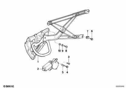 Casquillo distanciador OEM 51338108293 para BMW Serie 8 E31, modelos 840Ci, 850CSi. Original BMW.