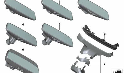 Pasacables de goma OEM 51166812366 para BMW F90, F90N, G30, G30N, G31, G31N, G38, G38N, G32, G32N, G11, G11N, G12, G12N. Original BMW.