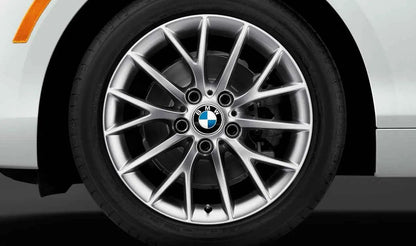 Y-Spoke 380 alloy wheels for BMW 1 Series F20, F21, 2 Series F22, F23 (OEM 36316796205). Original BMW