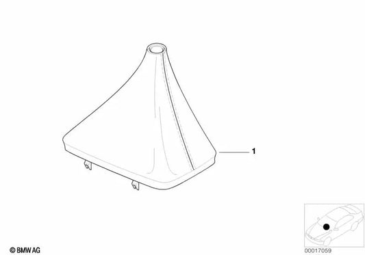 Walk-Nappa in cuoio Bellow per BMW 3 E36 Serie (OEM 2511226100). BMW originale